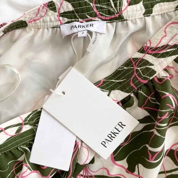 Parker floral tiered midi skirt - Picture 6 of 6